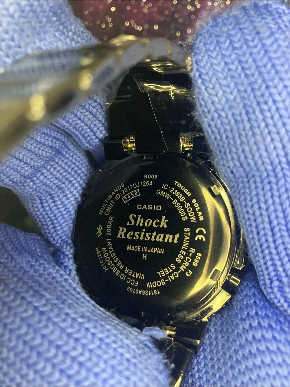 Custom G Shock Metal Black Colorway